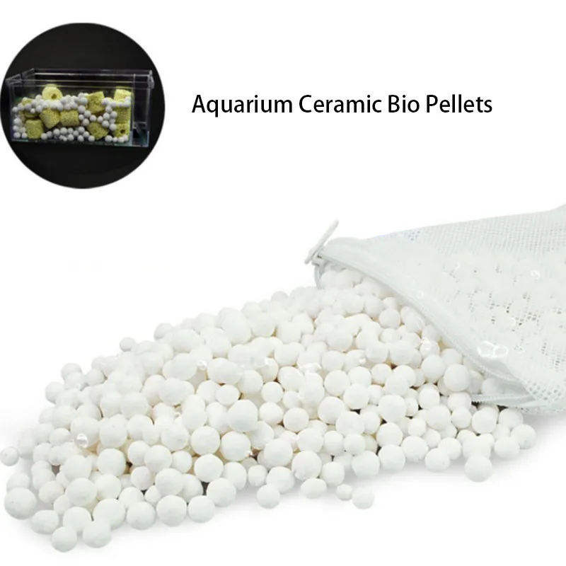 100g  Aquarium Filter Bio Pellets Media Nitrifying Bacteria House Aquarium Filter Accessories For Fish Tank Water Cleaning Tools