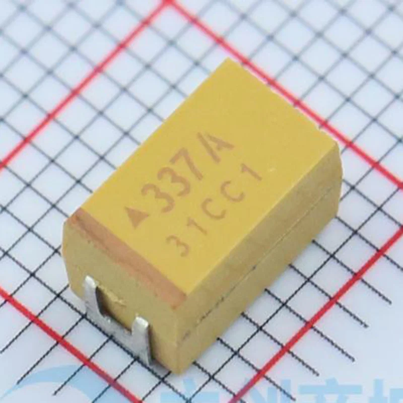 

Тайd337k010rnj, 330uF ± 10% 10V,900mΩ @ 100kHz,10 шт.