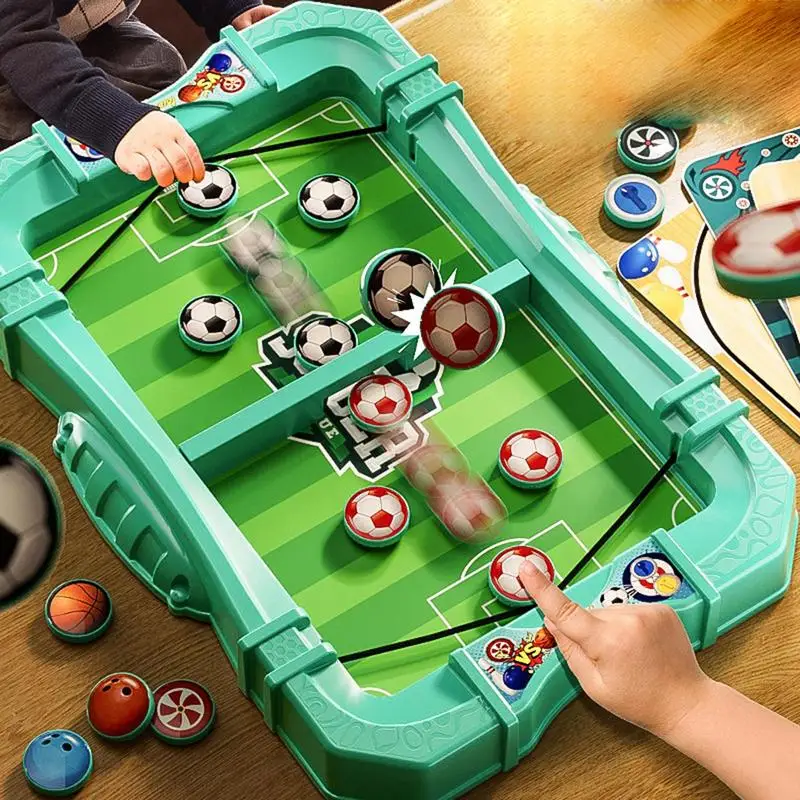 

Sling Puck Game Table Hockey Board Game 6 In 1 Foosball Winner Games Table Hockey Game Catapult Table Hockey Paced Sling Puck