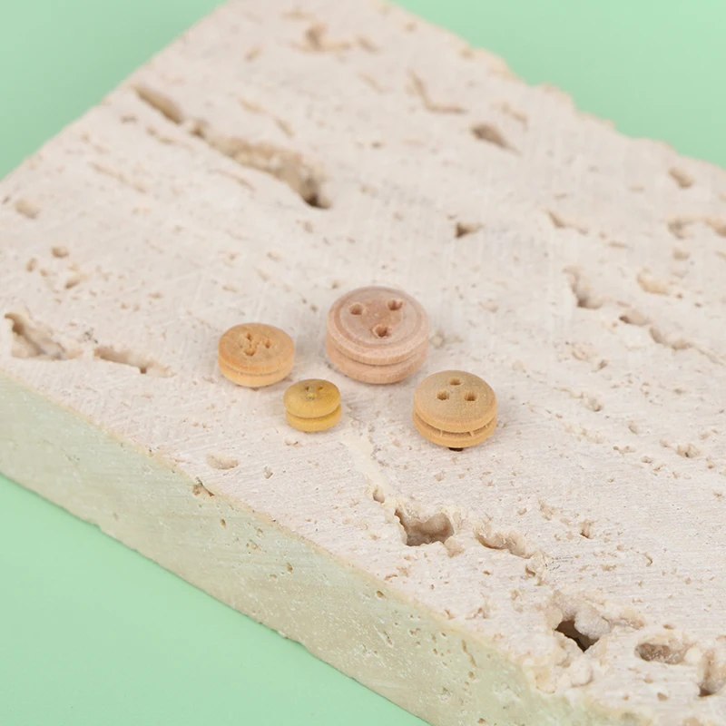 Deadeye Pulley 4/5/6/8mm Wooden Model Ship Fittings - 20 Pcs/packet