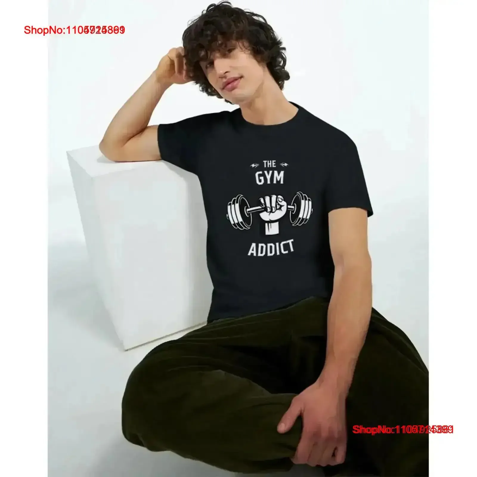 Camiseta Gym Addict con bolsillo para hombre, ropa para culturismo, entrenamiento con pesas, ejercicio, Kick Boxing, militar, Monster, Top vintage