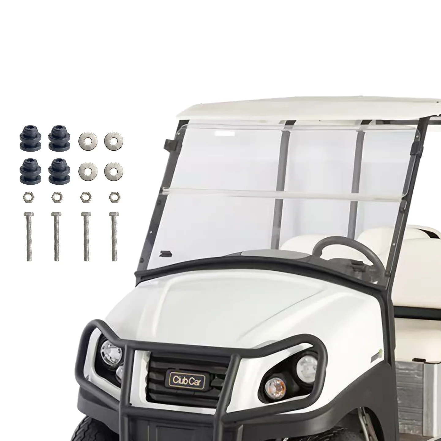 

T Series Front Folding Windshield for Clubcar T Series Golf Cart Accessories