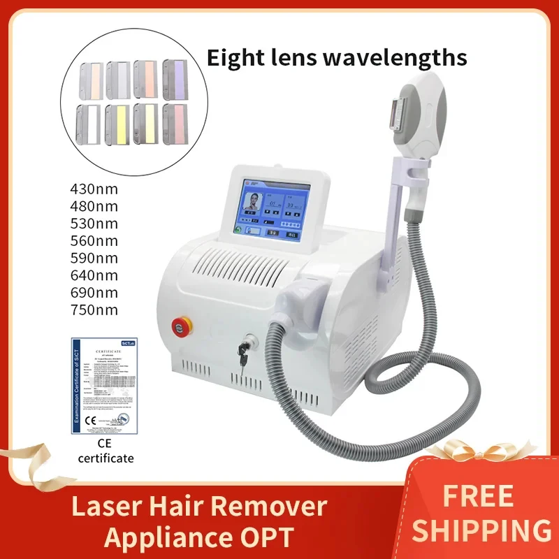 500000 Hit Laser Freezing Painless Hair Remover Firming Skin Lightening Spots Whitening Skin Care Beauty Instrument