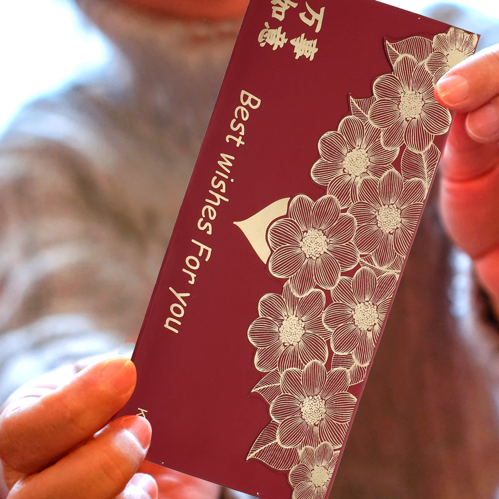 

60pcs Western Red Envelopes Mini Lucky Money Bags K2 Patterns for New Year Birthday Wedding Festive Occasions Spring Festival