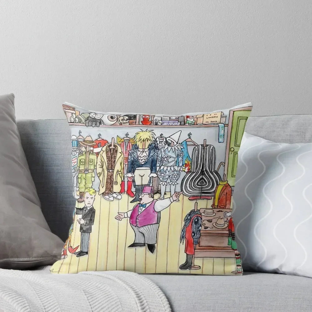 

Pop star dressing up shop Throw Pillow Cushion Cover Set sleeping pillows Decorative Cushion Cover Pillows Aesthetic pillow