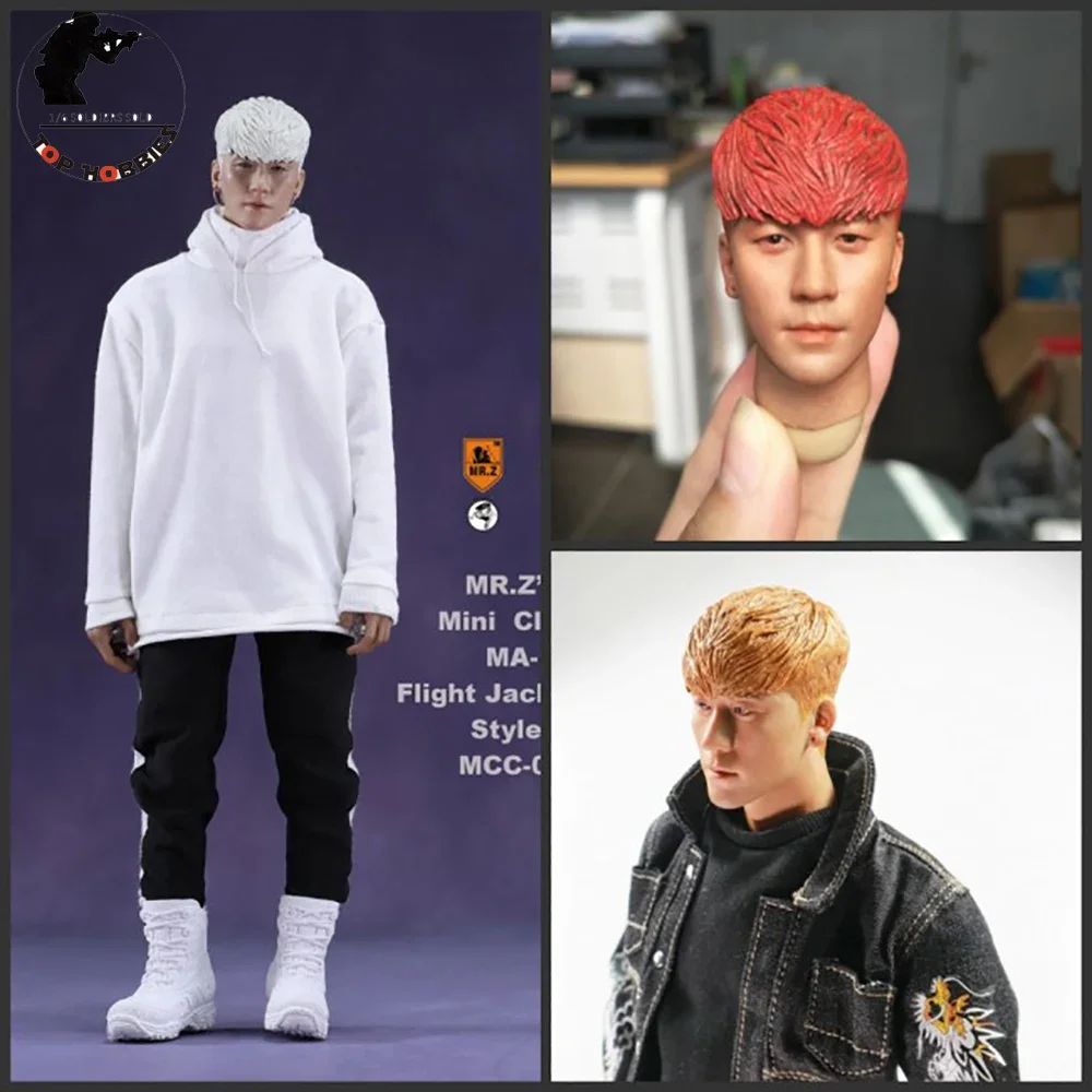 

1/6 Scale SEUNGRI Male Headsculpt Model A-36 Korean Fit 12 Inch Body for Action Figure Collectible Art Toy
