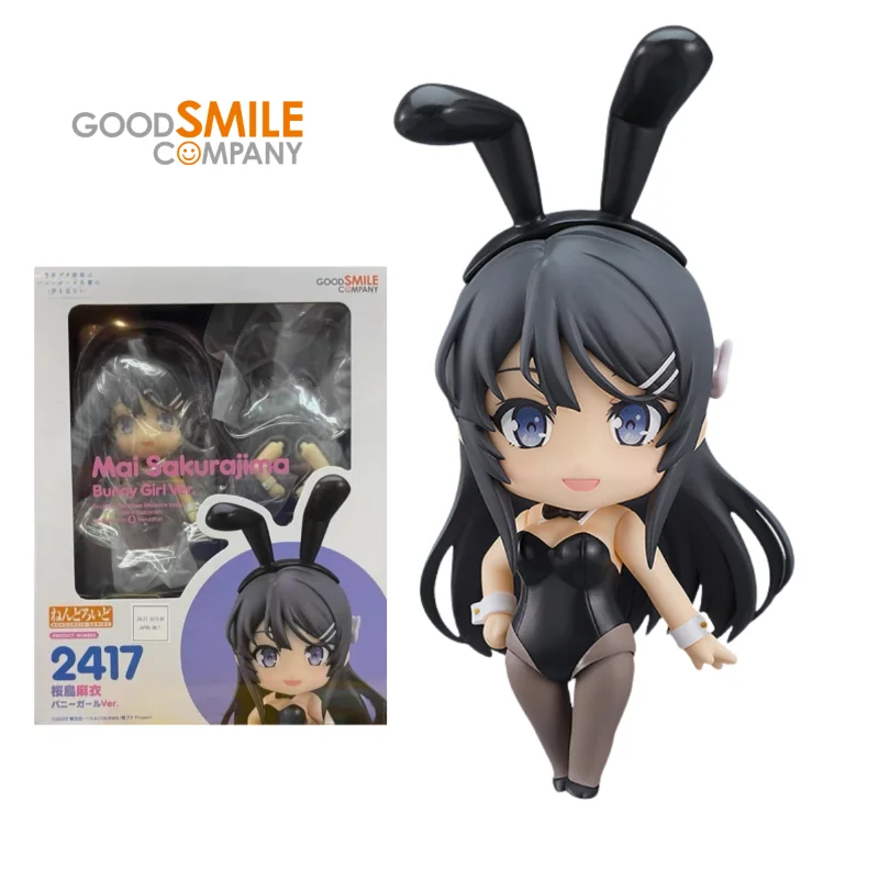 

В наличии оригинальная фигурка GSC Nendoroid Rascal Does Not Dream of Bunny Girl Sakurajima Mai Bunny Girl, модель аниме-фигурки