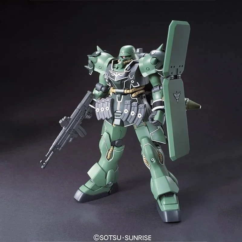 Bandai Genuine Gundam Model Kit Anime Figure HGUC AMS-129 Geara Zulu Guards Type Gunpla Holiday Gift Anime Model