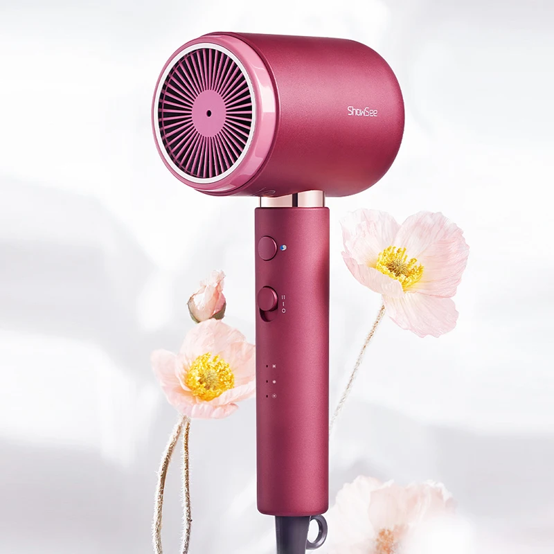 Youpin Showsee Anion Hair Dryers A8 Home Air Dryer Hairdryer Blow Drier Clothes Drying Machine Professional Styler Super Salon