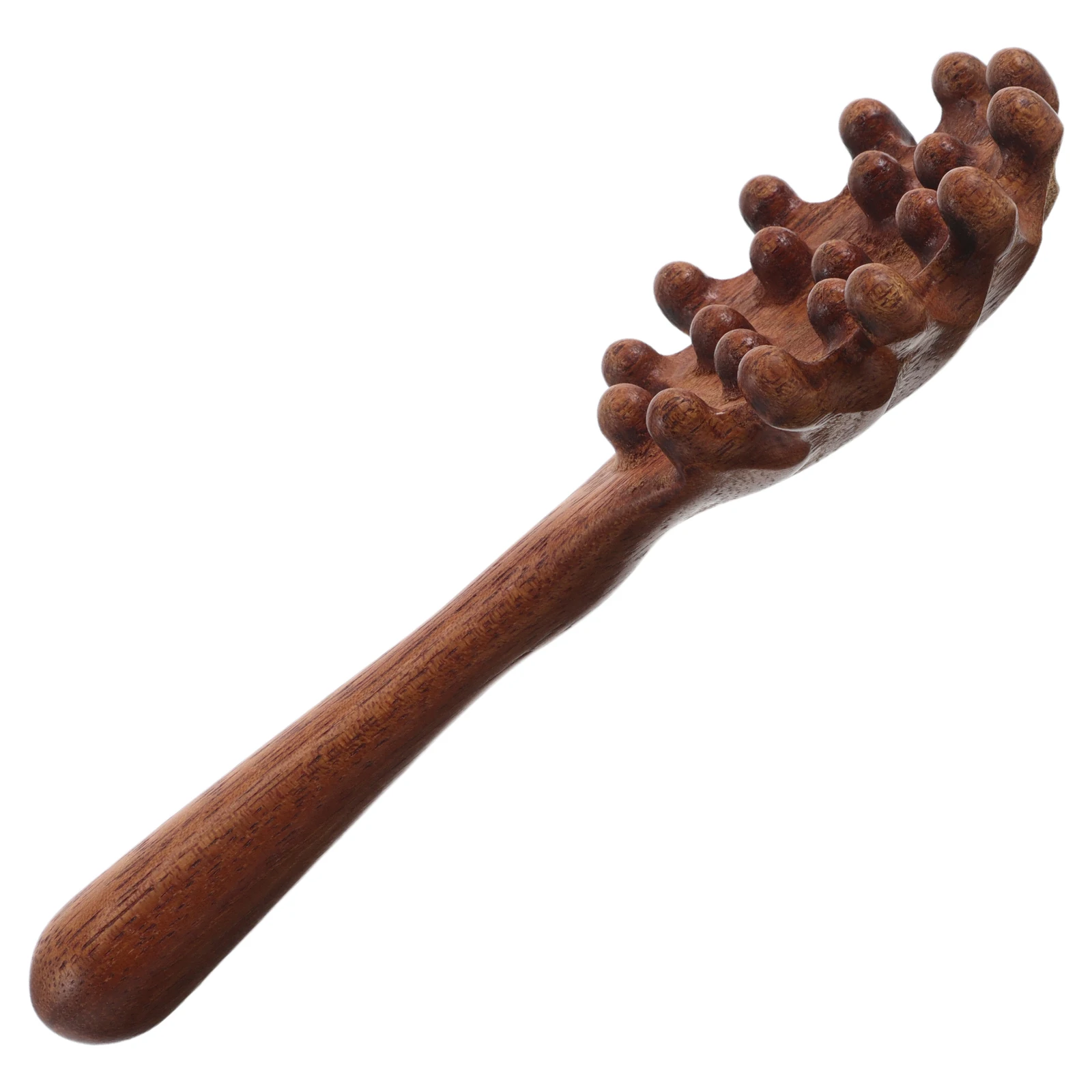 

Shell-Shaped Wooden Scalp Massager Comb Comfortable Grip for Head Massage Wood Hair Comb Portable Massage Tool for Dry Scalp