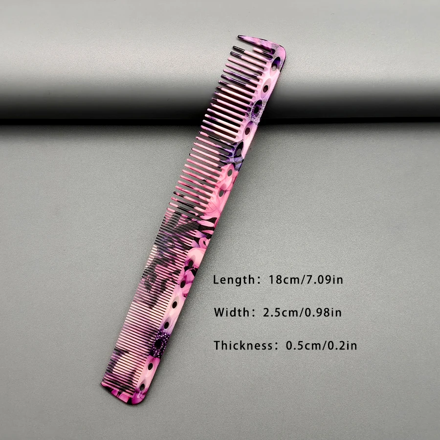 6-teiliges Friseur-Kammset, professionelles Kammset für Friseure, Haarkämme für Männer und Frauen, Unisex, geeignet für alle Haartypen, Styling für langes und kurzes Haar, Friseur-Kammset, unverzichtbares Salon-Haarsty – Detail 4