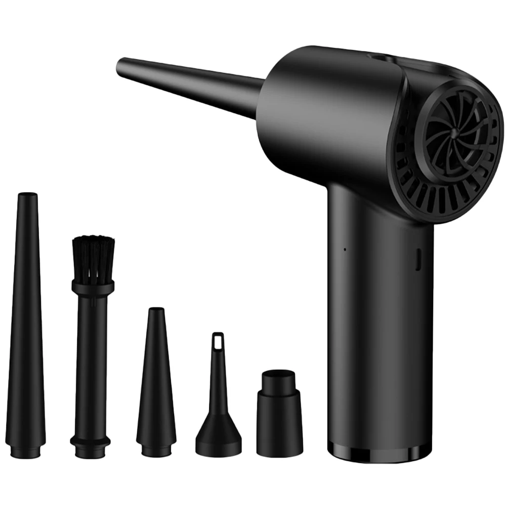 

Rechargeable Cordless Air Duster for Computer Keyboard Electronics Cleaning Blower with Abs Plastic Long Dust