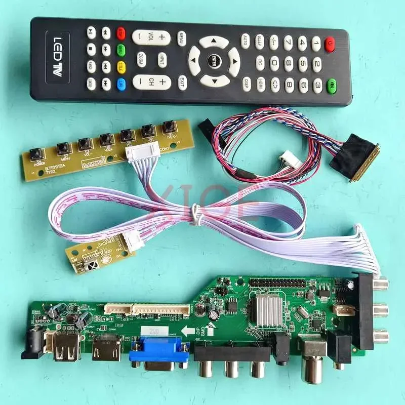 Kit de placa de controlador para N184H6-L01/L02 N184HGE-L21, pantalla de ordenador portátil, DVB-T/C, USB/DHMI/VGA/AV, LVDS, 40 Pines, 18,4 ", 1920x1080