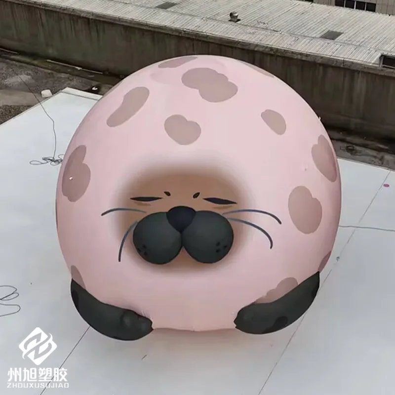 

Inflatable seals, animal-based air models with blowers, outdoor shopping mall and square decoration props