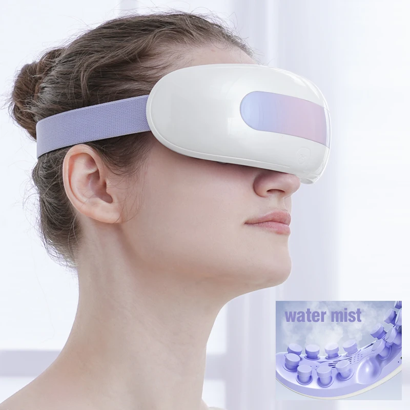 K5 Steam Eye Massager 4D Smart Multifunction Vibration Eye Care Massage Device with Hot and Cold Water Mist Moisturizing Dry Eye