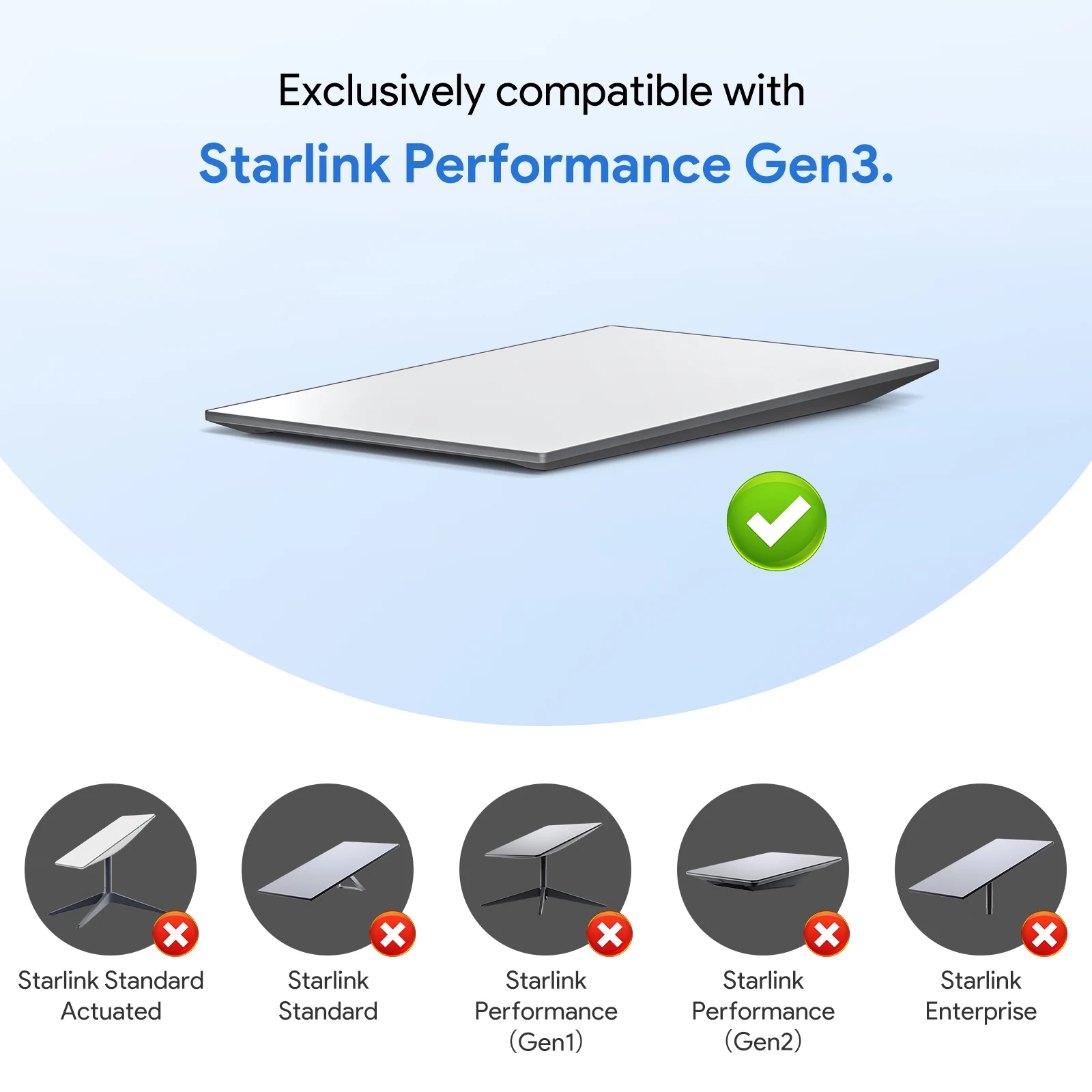 كابل EDUP SK0155 Starlink Performance Gen3 - كابل مقاوم للطقس 1200 ميجا بت في الثانية 23 AWG للاستخدام الخارجي لسطح Gen3 وإمدادات الطاقة #4