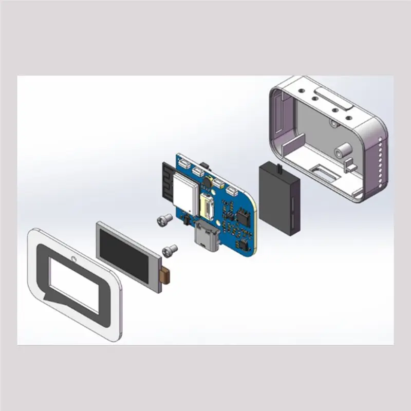 MACH-ESP32-C3 سيرفو AI الدردشة الصوتية روبوت ESP32-Hi لوحة تطوير الكلاب الميكانيكية Deepseek Xiaozhi دعم