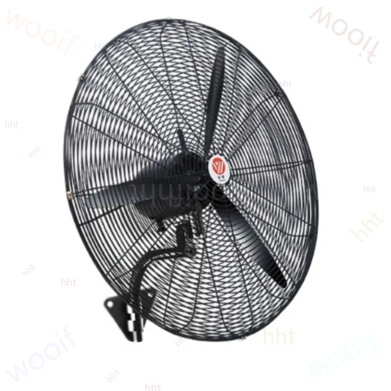

Wall mounted electric fan, high-power industrial fan, powerful factory workshop household horn fan