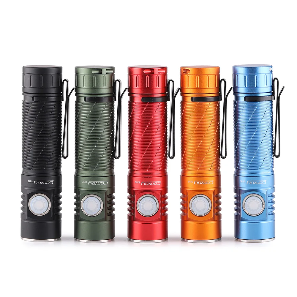 Convoy S21E Flashlight SST40 Led Lanterna 21700 Flash Light Torch 2400lm Fishing Lamp Work Light Type-c Rechargealbe Latarka view 3