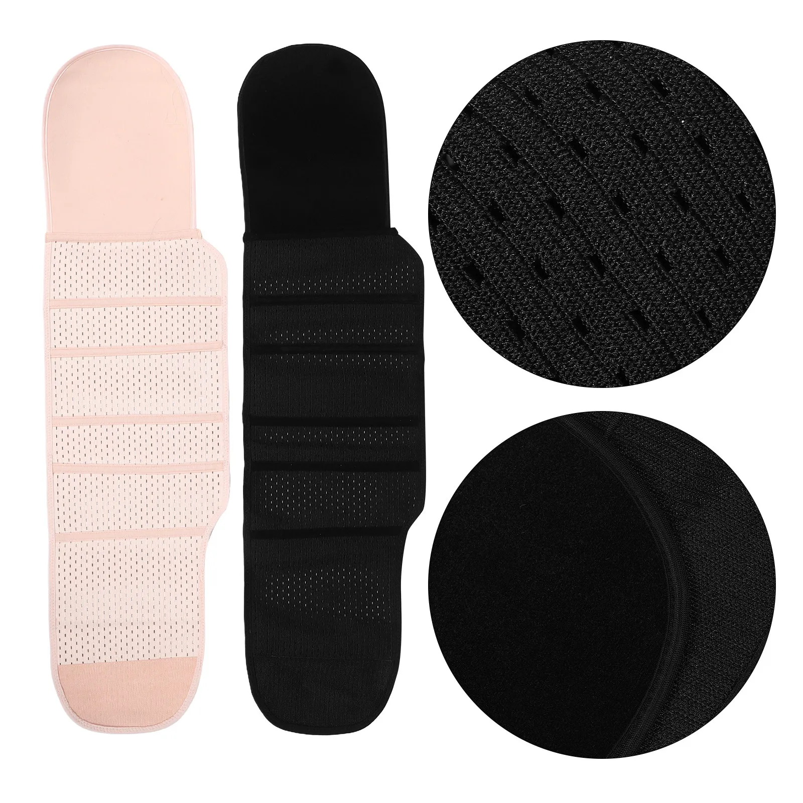 Postpartum Belly Support Belt for Women – Breathable Waist Wrap with Hook & Loop, 2pcs Recovery Belt