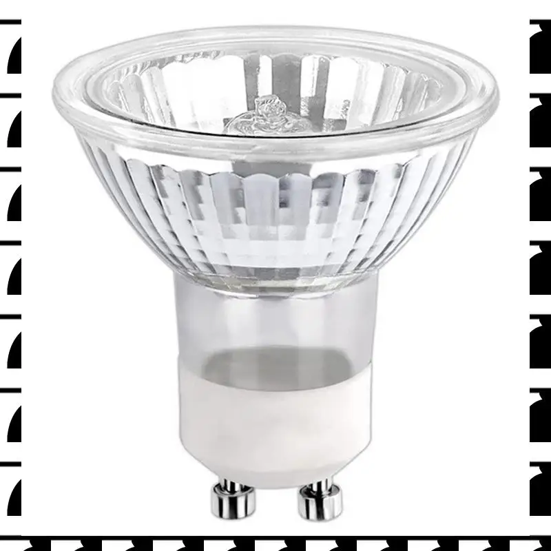 

A44U 20Pcs GU10 Bright Bulbs Spot Light Aromatherapy Wax Melting Lamp Special Halogen Lamp Heating Bulb 220V-35W