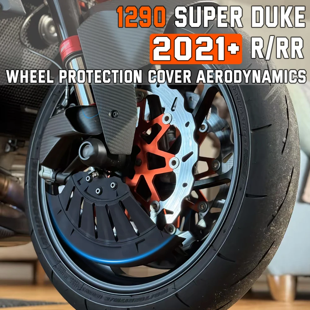 

Motorcycle modification diffuser for 1290 super duke rr/r 2021 2022 23 24 Wheel protection cover aerodynamics Protect the wheels