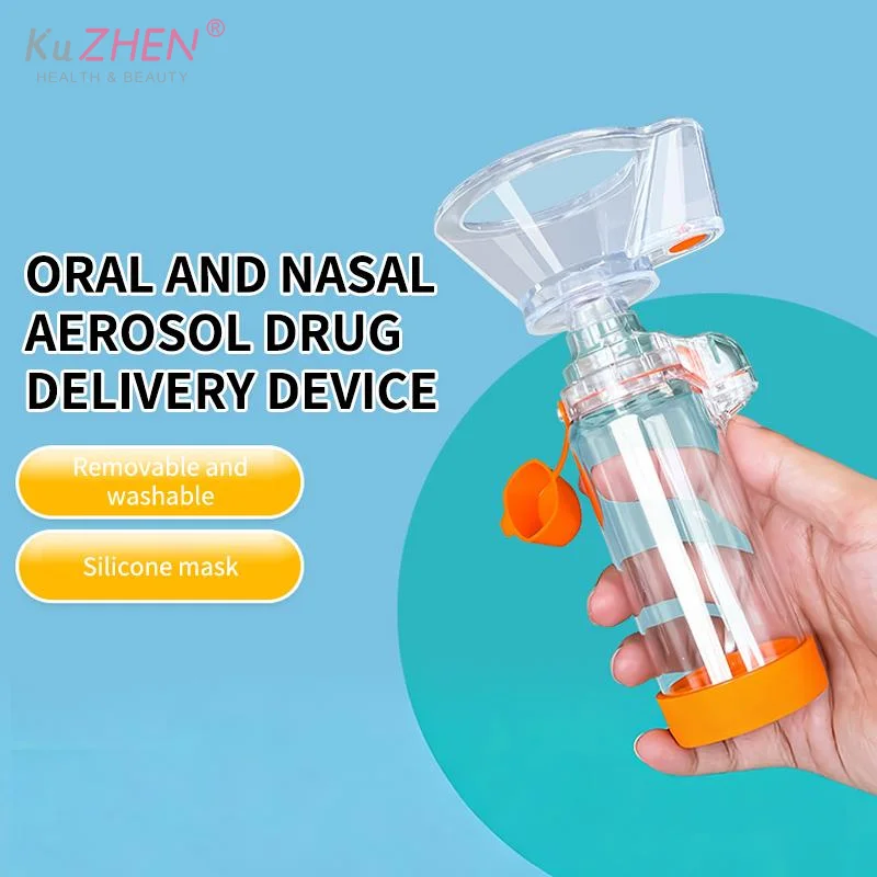 1 Set Compressor Aerosol Cabin Nebulizer Tank & Mask Cup Adult Child Automizer Asthma Spacer Inhaler Spacer Mist Storage Bottle