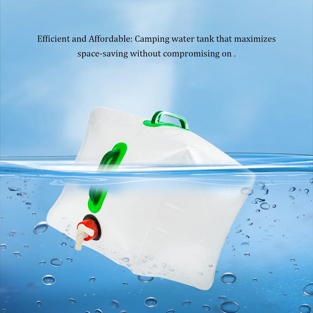 2/3 Affordable And Rust-proof Collapsible Water Bag For Camping Portable User-friendly Folding Water Bucket Water Container