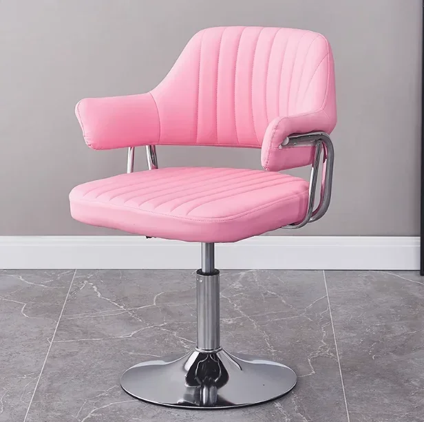 Modern Hairdresser Chair With Adjustment Height/Convenient Barber Salon Stool Furniture