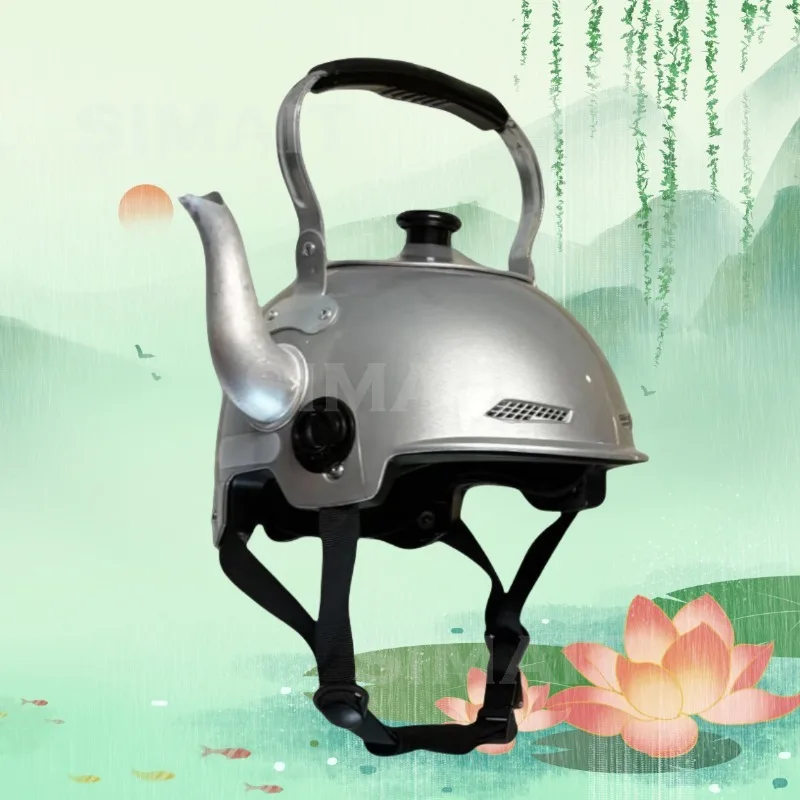Creative Internet Celebrity Teapot Hat, Rice Cooker Hat, Live Shooting Funny Entertainment Props