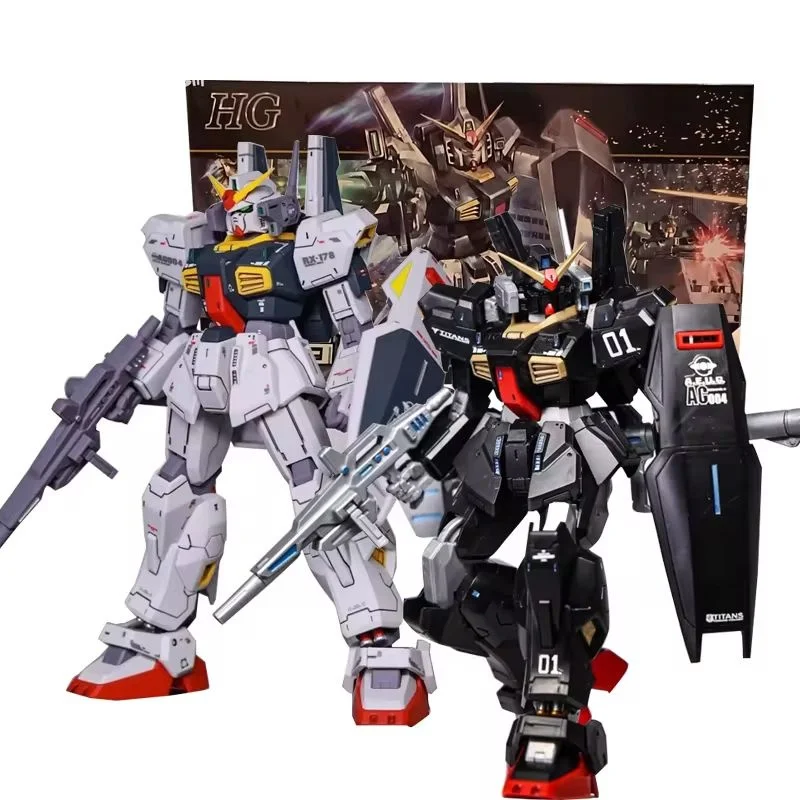 Star Model Hg 1/144 Rx-178 Mk2 White Black Assembly Model Movable Joints High Quality Collectible Robot Kits Models Kids Gift