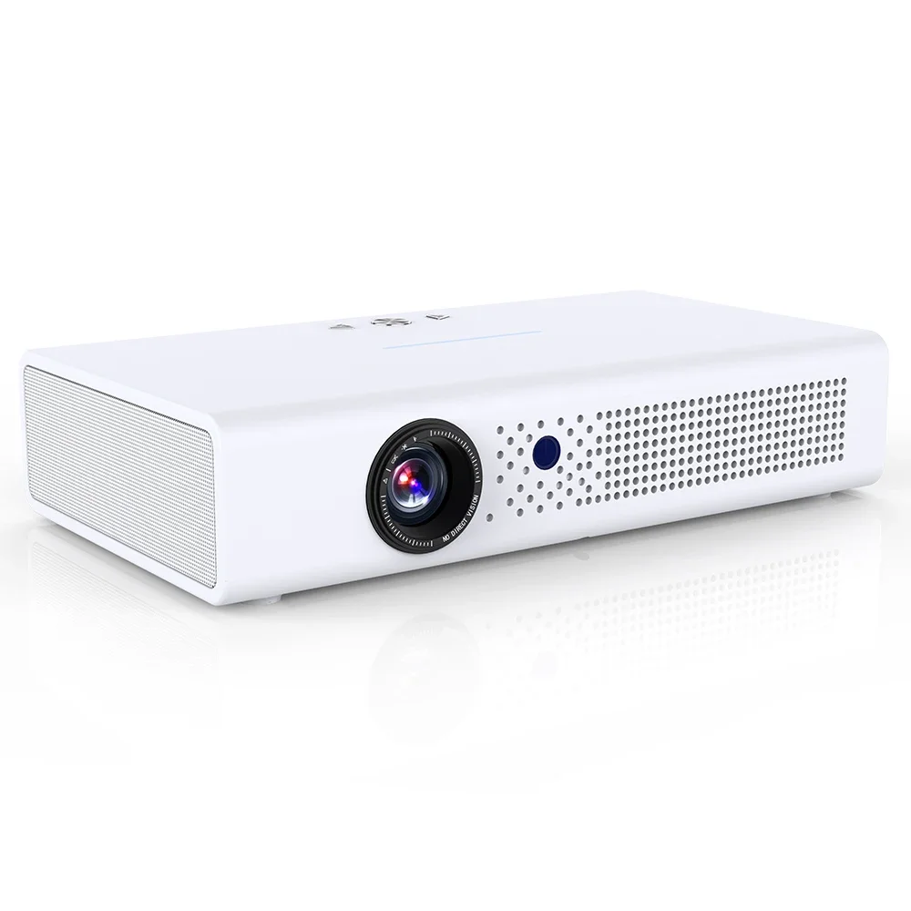 10 Years OEM/ODM 1280*800P  Home Theater Video Beamer Smart Android 9.0 Dual-Band WIFI Portable Mini Projector Mobile Phone