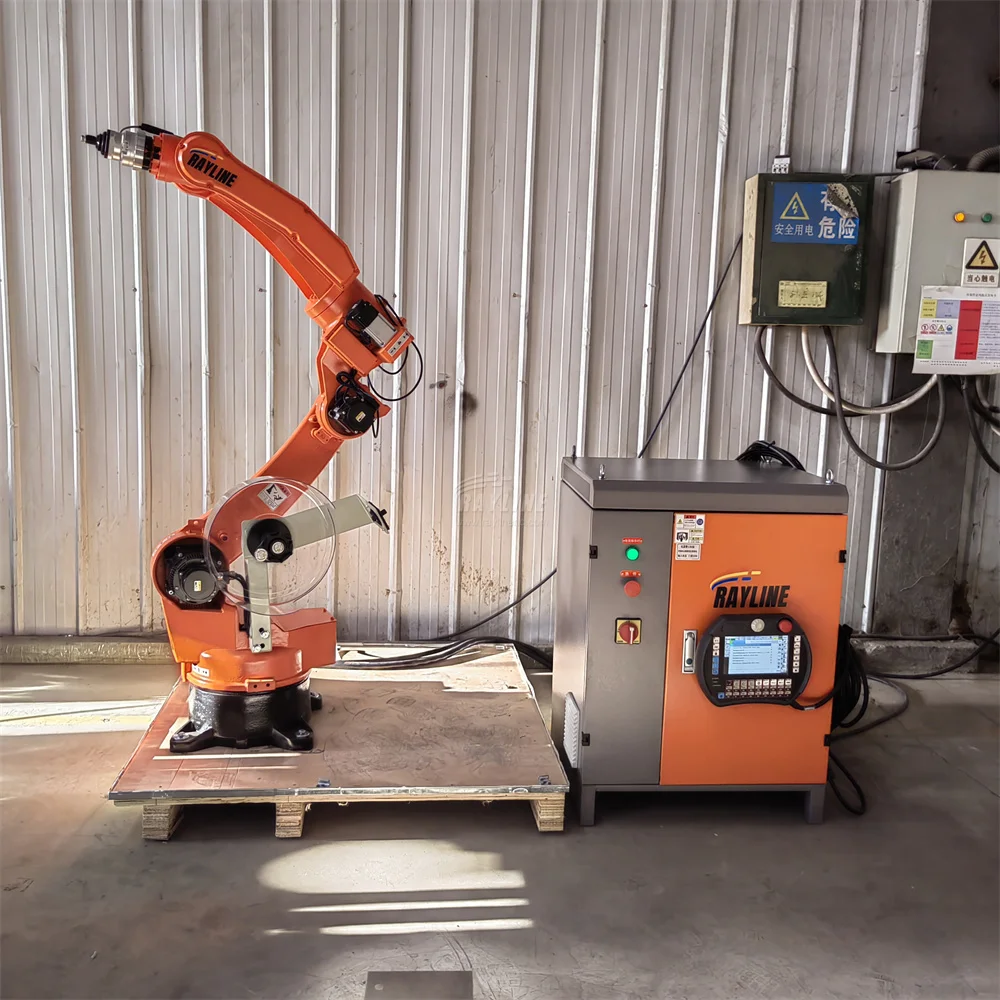 Six Axis Robotic Arm Industrial Welding Robot For Automated TIG MIG MAG Laser Welding Cutting Loading Unloading 24 Hours Working