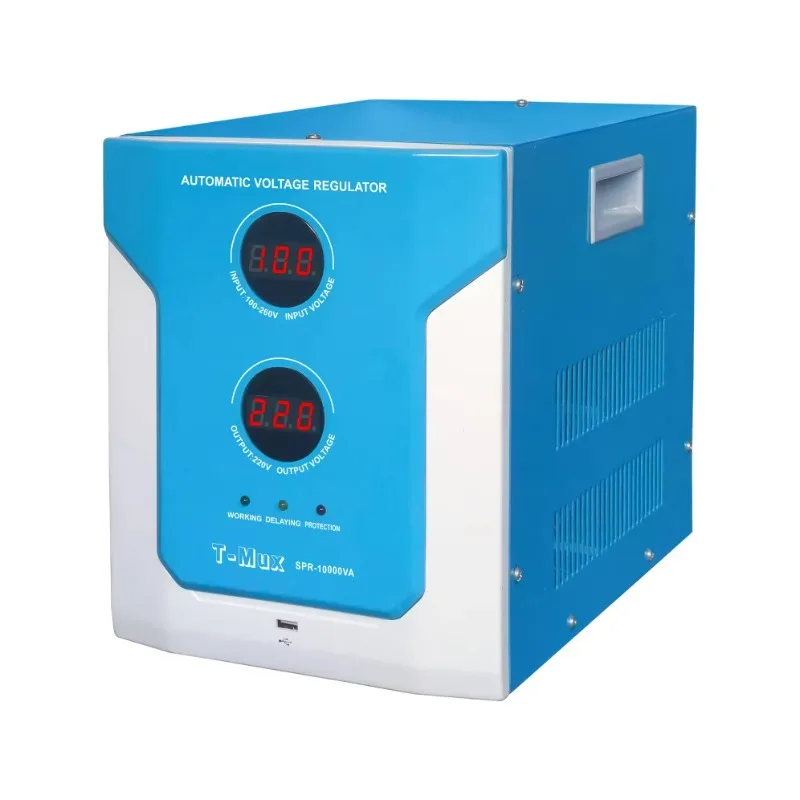 

Relay 10kw Voltage Regulators Digital Power Stabilizers 10kva