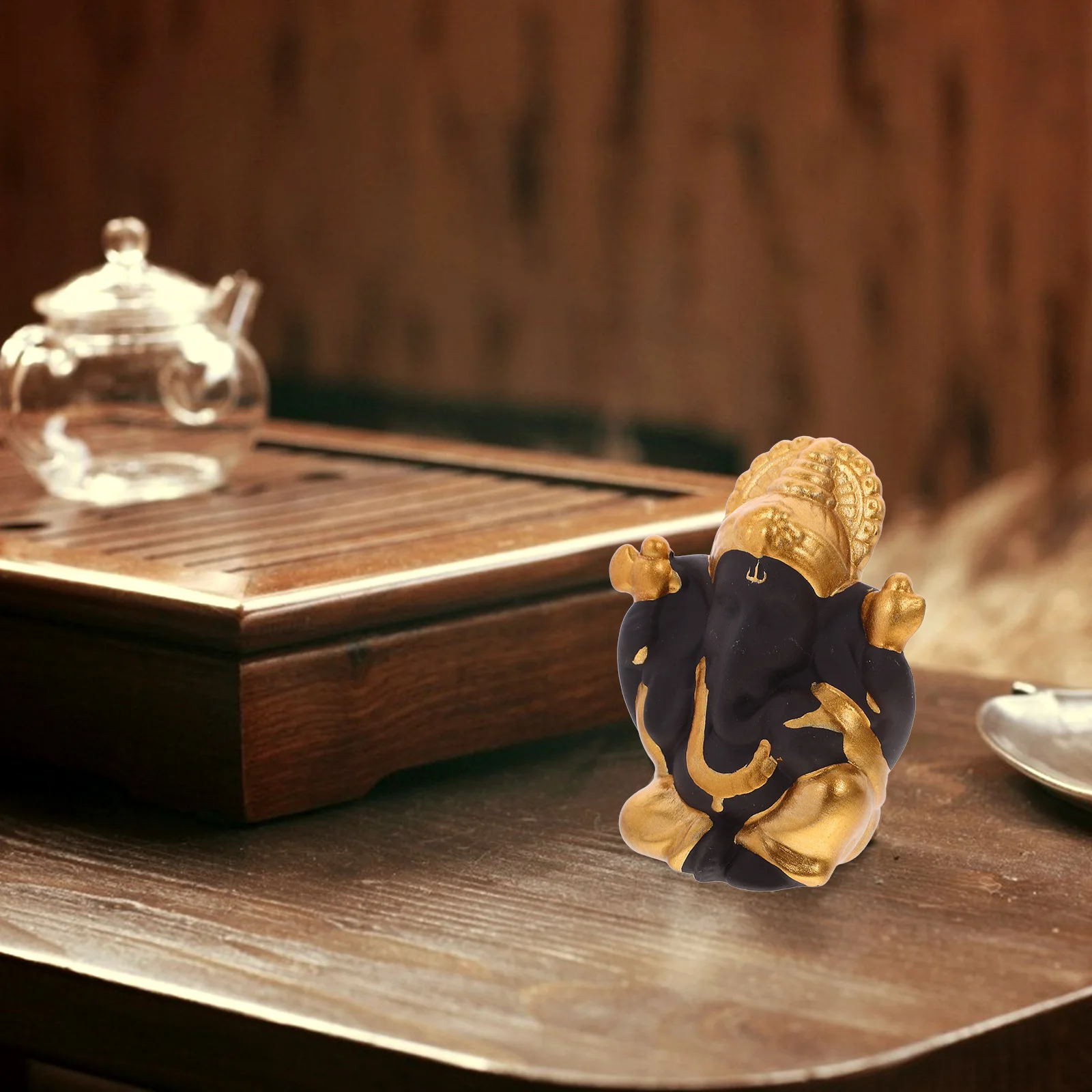 

Small Statue Tea Pet Ornament Car Decor for Home Ornaments Statues and Figurines