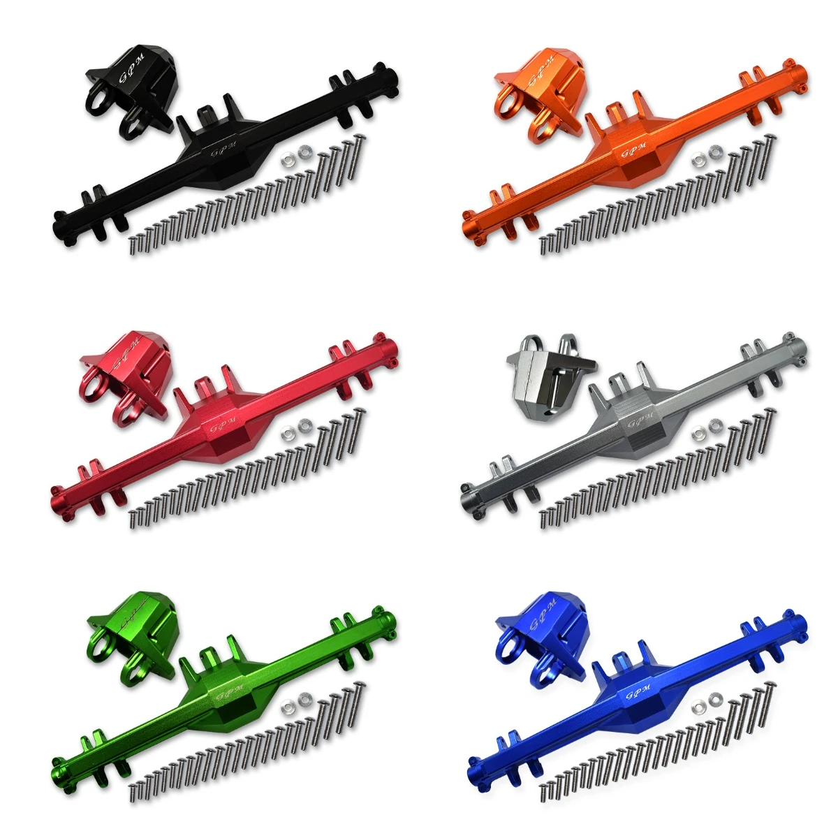 

GPM 7075 Alu Rear Axle Housing Halves Design & 6061Alu Rear Axle Housing For Unlimited Desert Racer-85076-4