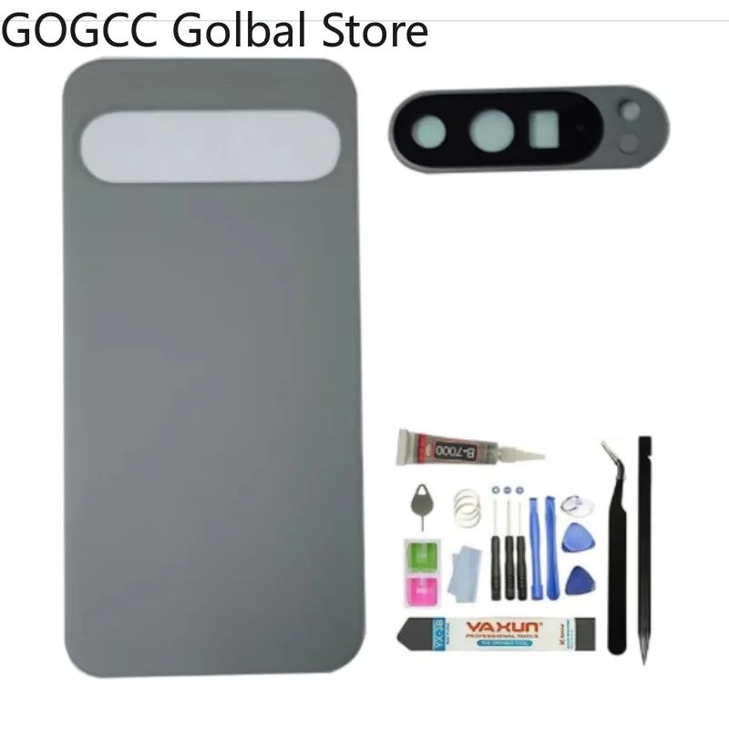 

Задняя крышка Корпус для Google Pixel 9 9A Pro Fold XL Батарея Стеклянная задняя дверь Корпус + рамка объектива Pixel 9 Сменные инструменты