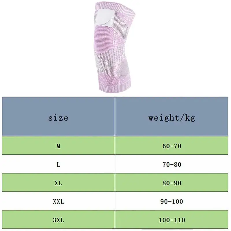 Shaping Knee Sleeve Heated Knee Brace Wrap Massager Self-Heating Stretch Breathable Knee Brace For Home Work Offices Daily Life