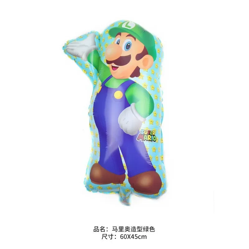 Super Mario Bros Verjaardagsfeestje Kit Latex Folie Ballonnen Wegwerp Servies Achtergrond Banner Kinderen Evenement Decorbenodigdheden