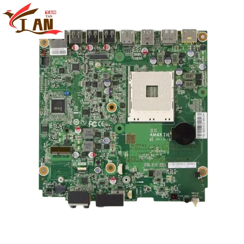 

AM4KIH для Lenovo M75Q-1 мини-материнская плата 5B20U53727 AM4 DDR4 материнская плата 100% протестирована, полностью работает, коричневый