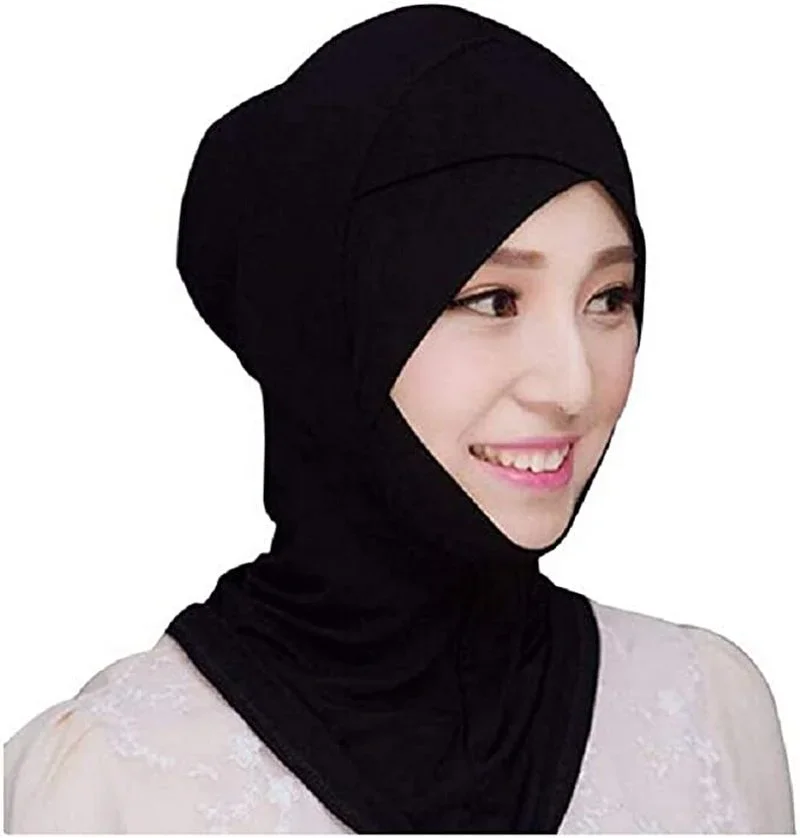 Hijabs hijab hijab caps chapéu de inverno hijabs hijab hijab cabeça de lenço de seda