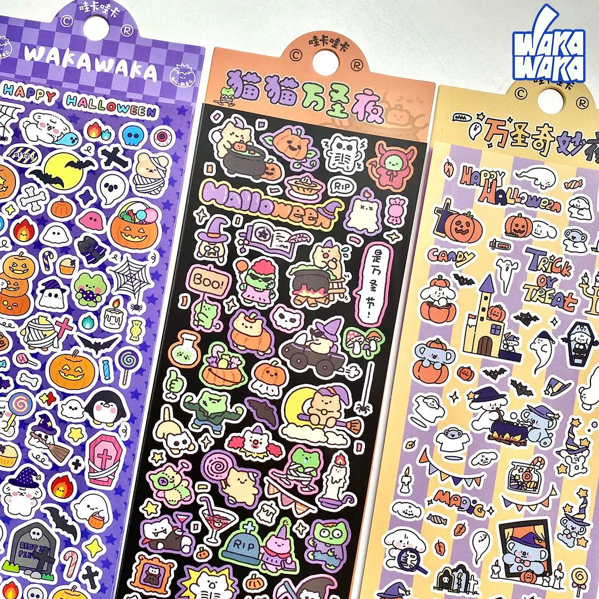 1 Pc Cute Cartoon Animals Pattern Stickers DIY Scrapbooking Journaling Kpop Idol Photo Card Deco Supplies Laptop Sticker