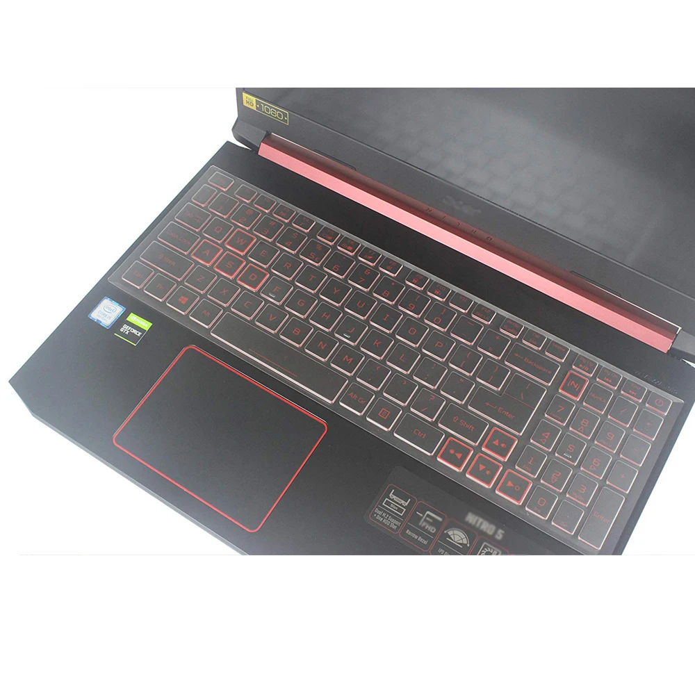 OVY Keyboard Covers for Acer Predator Helios 300 PH315 52 PH317 53 US layout TPU clear keyboards skin cover protective Film Sale