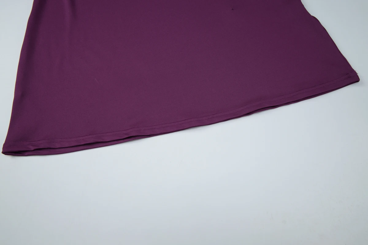Hugcitar Damenmode V-Ausschnitt Einfarbiges Gerafftes Neckholder-Rückenfreies Schnür-Minikleid Sexy Sommerkleidung für Strand, Urlaub und Club – Detail 7