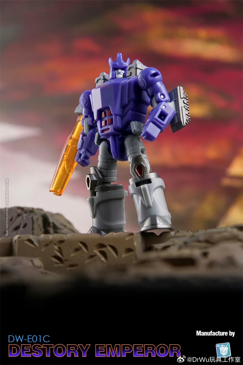 DR.WU Transformation DW-E01M&DW-E29 DW-E01S&DW-E29 DW-E01C&DW-E29C DESTROY PLANET DESTROY EMPEROR Galvatron Mini Action Figure