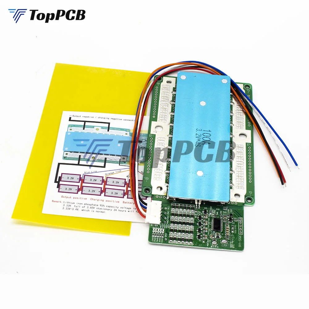 4S 12V 100A 130A 200A 260A 300A 390A BMS LifePo4 Lithium Protection Board Balance High Current Motorcycle Car Start RV Inverter