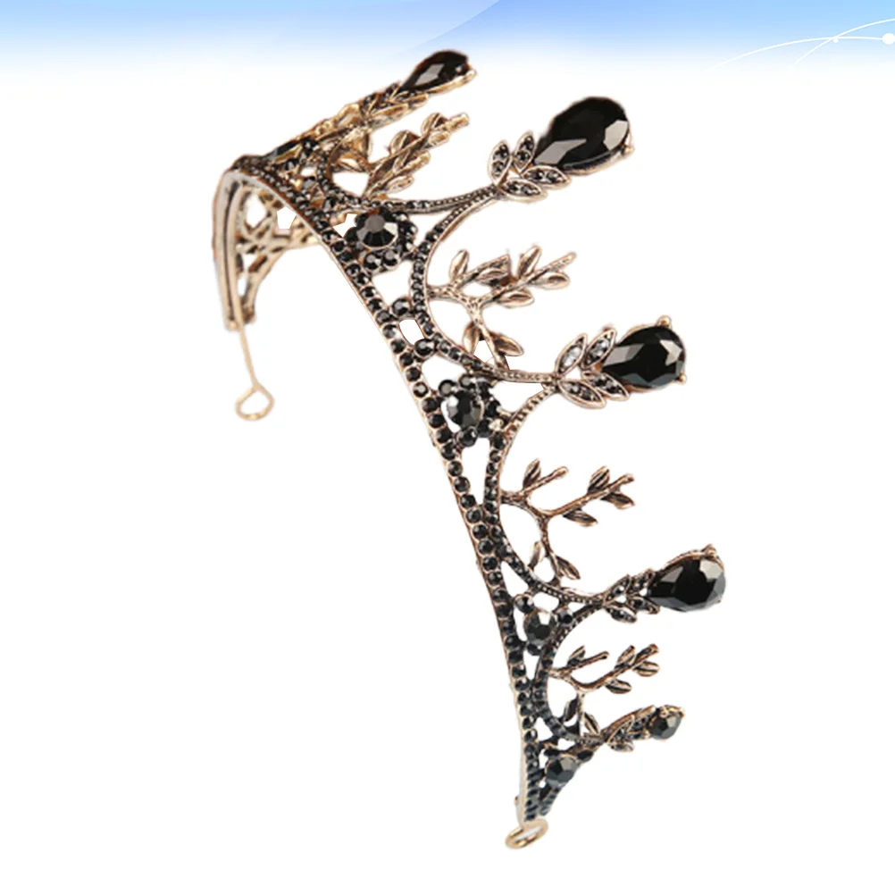 الباروك كريستال تاج الزفاف خفيفة الوزن الزفاف تيارا حلية شعر حفلة خطوبة خوذة الزفاف تاج الزفاف تيارا الزفاف