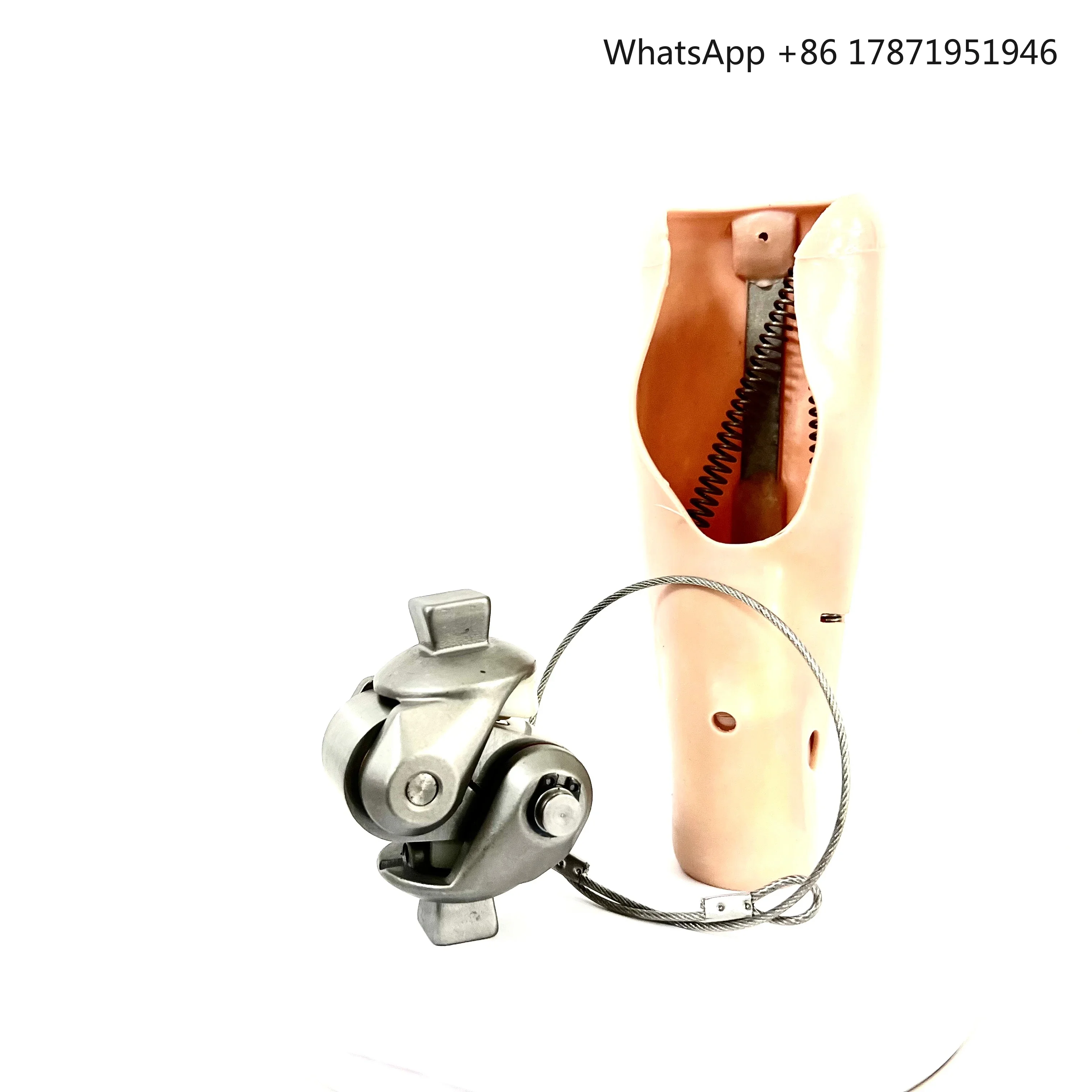 titanium knee prosthesis Single Axis Weight Bearing prosthetic knee joint With Self Lock Function and Extension Assist