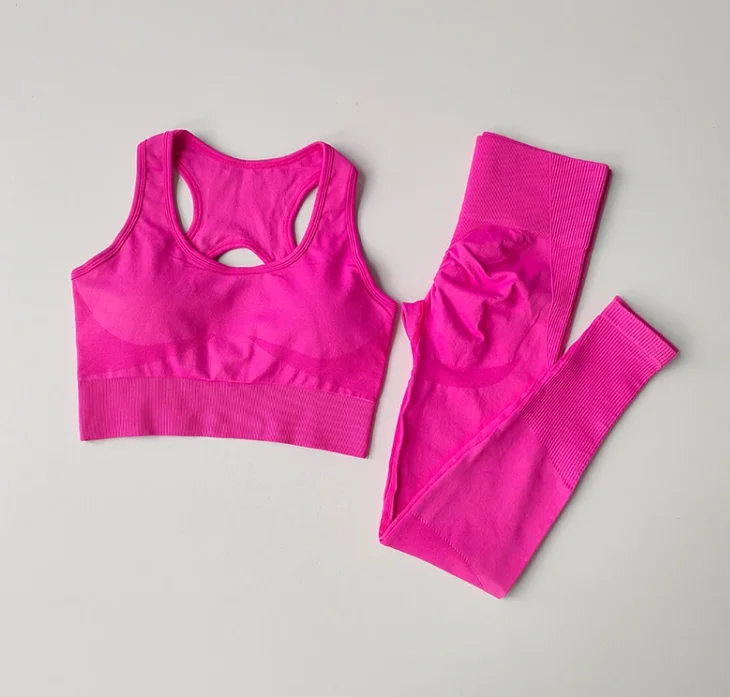 بدلة اليوغا بدلة حمالة صدر خلفية جميلة