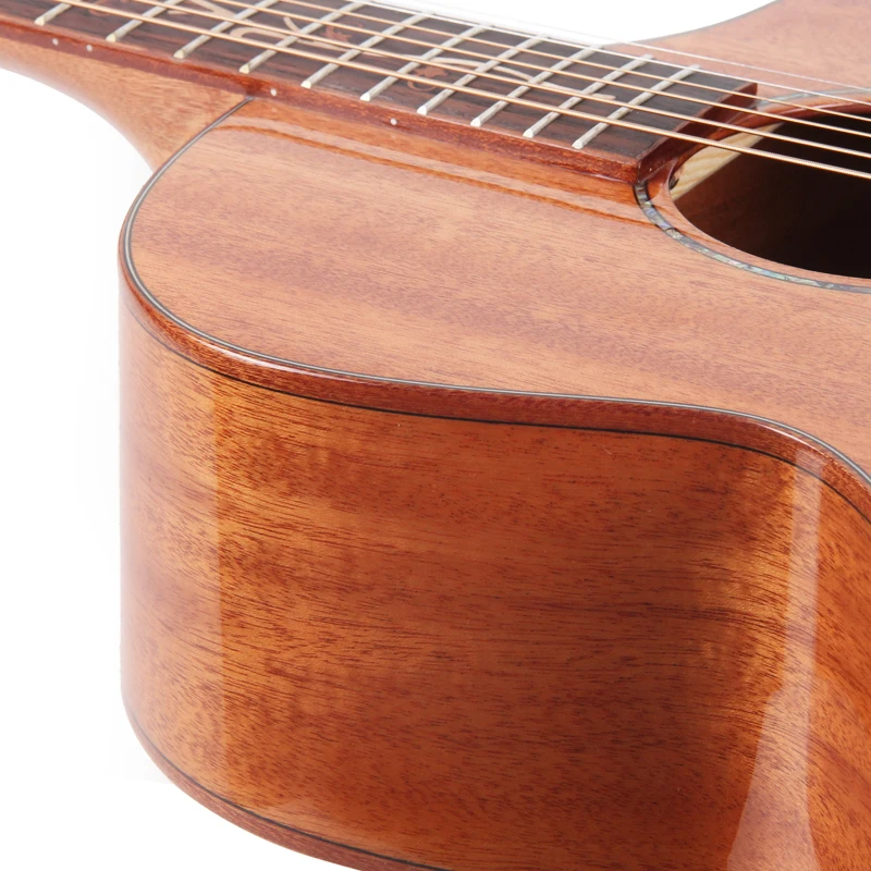 Hooqu 41 بوصة جيتار خشب الورد كوتاواي مع دبابيس ABS الماهوجني الخلفي/الجانب OEM المصنع مباشرة